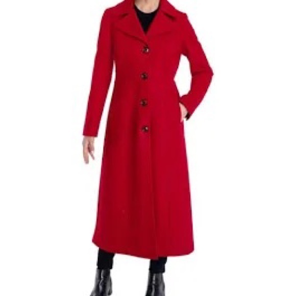 London Fog Jackets & Coats London Fog Wool Blend Plus Midi Coat Nwt